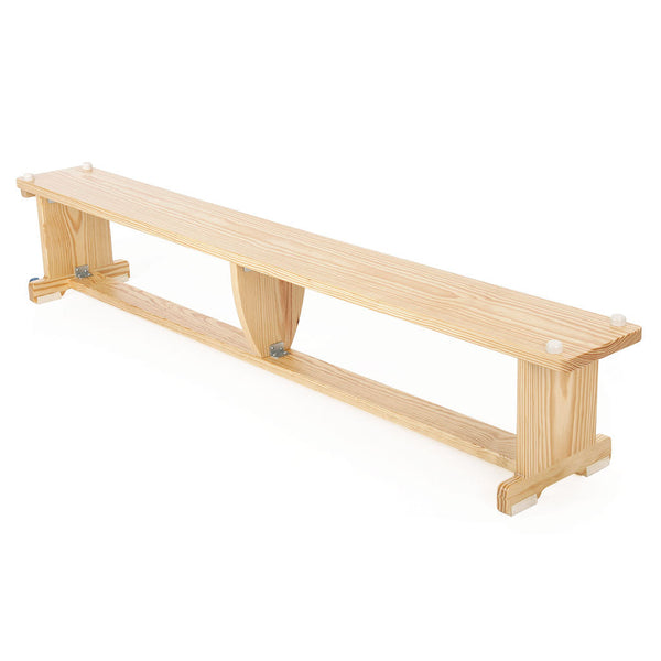 Activbench - Natural Colour Wooden Balance Benches L2m