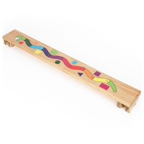 ActiveSnake Wooden Balance Plank - Educational Equipment Supplies