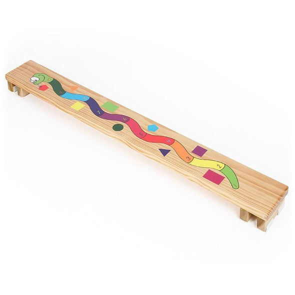 ActiveSnake Wooden Balance Plank - Educational Equipment Supplies
