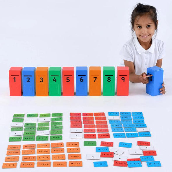 Addition & Subtraction Posting Game - Educational Equipment Supplies