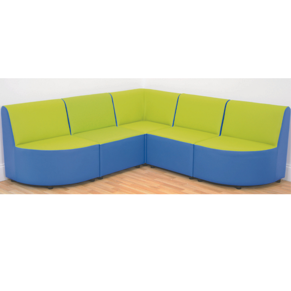 Arno Five Seat Large Corner Set - Educational Equipment Supplies