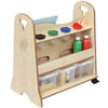 TW Nursery Mini Art Storage Unit - Maple - Educational Equipment Supplies