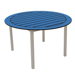 Gopak Enviro Slatted Round Outdoor Table - D1000mm - Educational Equipment Supplies