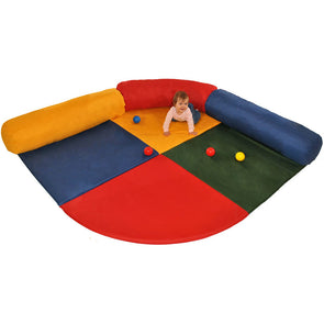 Baby Care Corner Soft Play Multi Colour Floor Mat + Bolsters Baby Care Corner Soft Play Multi Colour Floor Mat + Bolsters | Soft Mats Floor Play | www.ee-supplies.co.uk