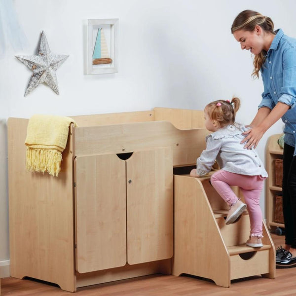 Millhouse Wooden Step Up Baby Changing Unit