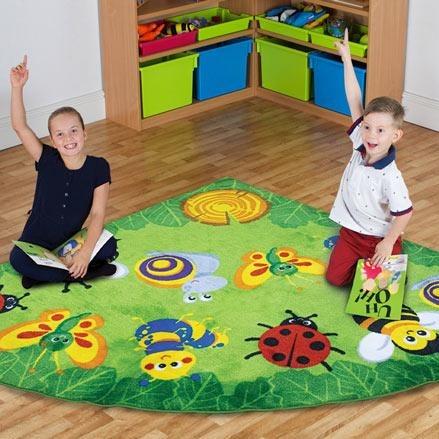 Back to Nature™ Bug Corner Placement Carpet W2000 x D2000mm