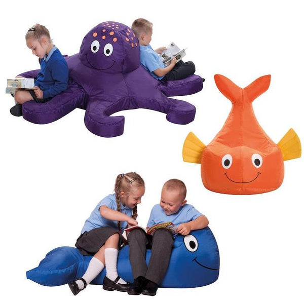 Eden BazZoo Sea Life Bean Bag Set Educational Equipment Supplies