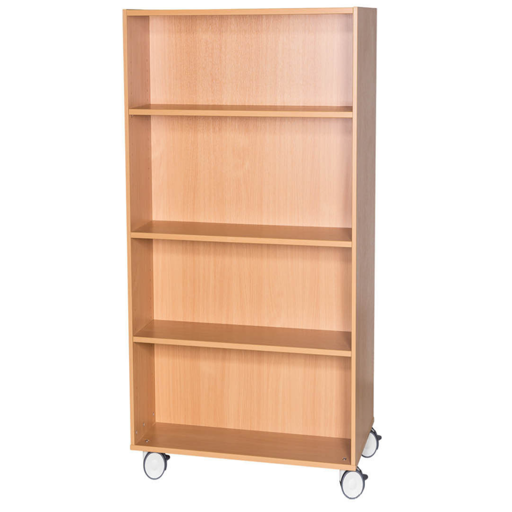 Britannia Double Sided Mobile Library Bookcase H1500 X W1000mm ...