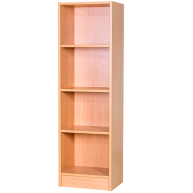 Britannia Slimline Library Bookcase H1500 x W400mm - Educational Equipment Supplies