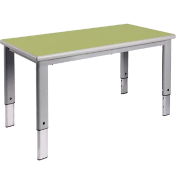 Start Right Rectangular - Height Adjustable Tables -With Speckled Grey Frames - Educational Equipment Supplies
