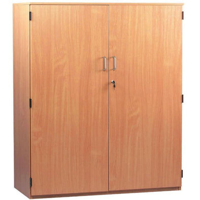 Stock Cupboard with 1 Fixed & 2 Adjustable Shelves - H1518mm - Educational Equipment Supplies