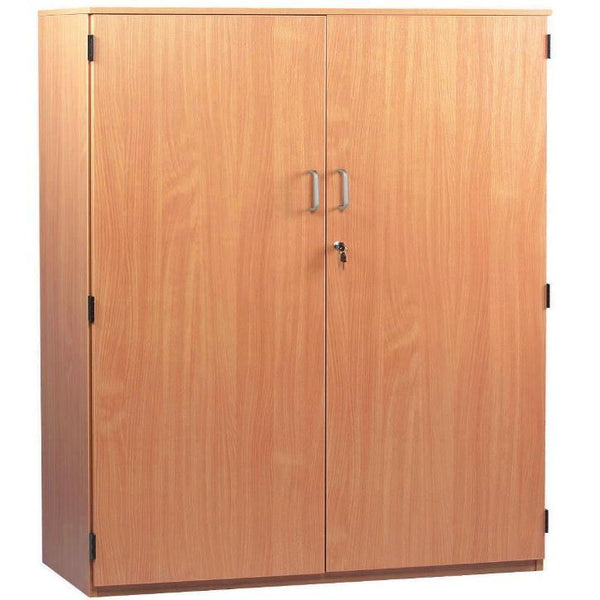 Stock Cupboard with 1 Fixed & 2 Adjustable Shelves - H1518mm