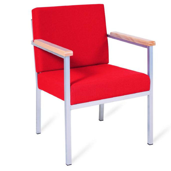 Metal Frame Low Easy Reception Armchair - Educational Equipment Supplies