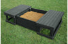 Composite Outdoor Covered Sandpit - Educational Equipment Supplies
