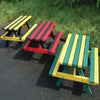 Composite Junior Colourful Picnic Bench - Educational Equipment Supplies