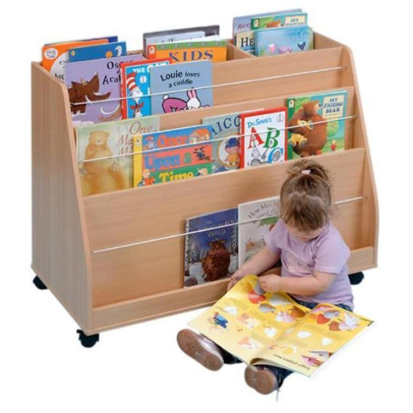 Library Double Sided Display Bookcase