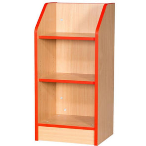 Brook Single Sided Slimline Library Bookcase - Educational Equipment Supplies
