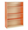 Bubblegum Bookcase With 2 Adjustable Shelves & 1 Fixed Centre Shelf - Educational Equipment Supplies