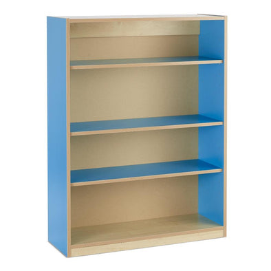 Bubblegum Bookcase With 2 Adjustable Shelves & 1 Fixed Centre Shelf - Educational Equipment Supplies