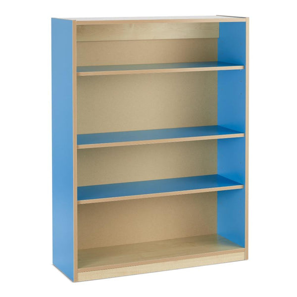 Bubblegum Bookcase With 2 Adjustable Shelves & 1 Fixed Centre Shelf