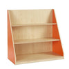 Bubblegum Single Sided Library Unit + 2 Fixed Straight Shelves - Educational Equipment Supplies