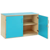 Bubblegum Stock Cupboard + 1 Fixed Shelf - Educational Equipment Supplies