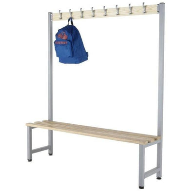 Probe Budget KD Single Sided Cloakroom Hook Bench - Educational Equipment Supplies