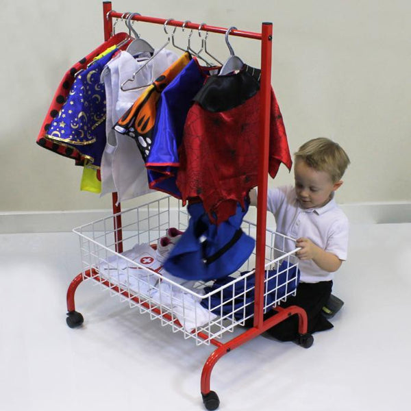 Children's Budget Dressing Mobile Up Trolley