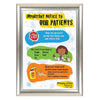 BusyGrip® Stainless Steel Poster Frame - Educational Equipment Supplies