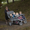 Cabrio Nursery Stroller 6 Seater Pushchair + Rain Cover Cabrio Nursery Stroller 6 Seater Pushchair + Rain Cover | Cabrio Multi Seat Pushchair | www.ee-supplies.co.uk