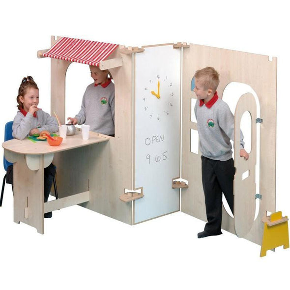 Role Play Cafe / Shop Panel Set - Maple - Educational Equipment Supplies