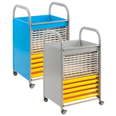 Callero Art Storage Trolley with Drying Racks - Educational Equipment Supplies