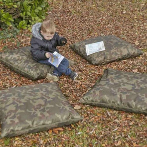Camo Cushions Large (4pk) - Educational Equipment Supplies