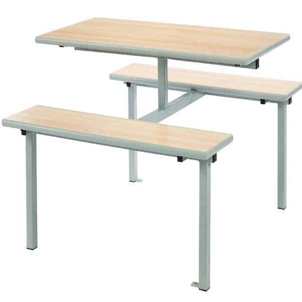 Four Seater Bench Cantilever Table