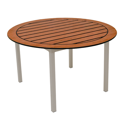 Gopak Enviro Slatted Round Outdoor Table - D1000mm - Educational Equipment Supplies