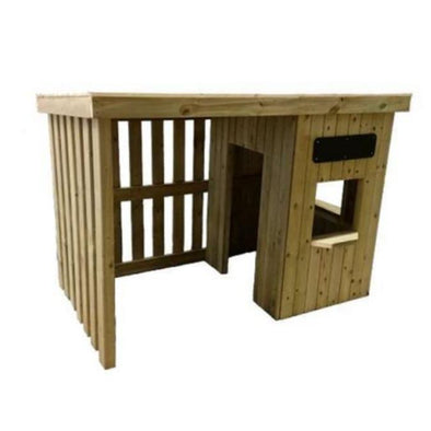 Children's Outdoor Wooden Shopping Centre - Educational Equipment Supplies