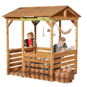 Childrens In and Out Wooden Playhouse Children’s Retreat Playhouse | Great Outdoors | www.ee-supplies.co.uk
