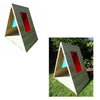 Children's Timber Coloured Outdoor Wooden Teepee - Educational Equipment Supplies