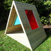 Children's Timber Coloured Outdoor Wooden Teepee - Educational Equipment Supplies