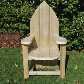 Children's Outdoor Wooden Storytellers Chair | outdoor furniture | www.ee-supplies.co.uk