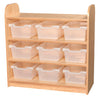 KubbyClass 3 Tier Unit - Closed Back + Trays - Educational Equipment Supplies