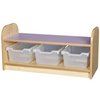 KubbyClass Low Level Bench Unit - Open Back - Educational Equipment Supplies