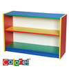 Colore Bookcase - One Adjustable Shelf - Educational Equipment Supplies