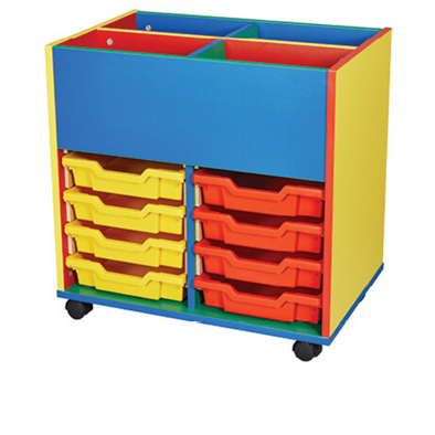 Colore Mobile Eight Tray Unit  + Kinderbox - Educational Equipment Supplies