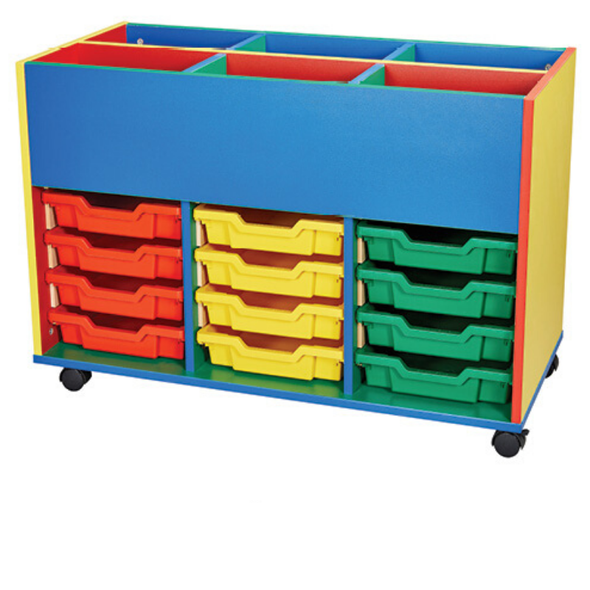 Colore Mobile Twelve Tray Unit  + Kinderbox - Educational Equipment Supplies