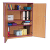Coloured Edge Cupboard + 1 Fixed & 2 Adjustable Shelves Colour Edge Cupboards | School Cupboard Storage | www.ee-supplies.co.uk