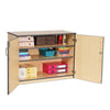 Coloured Edge Wooden Cupboard + 2 Adjustable Shelves - W102 x D47 x H76cm Coloured Edge Wooden Cupboard + 2 Adjustable Shelves - W102 x D47 x H76cm | School Cupboard Storage | www.ee-supplies.co.uk