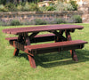 Composite Extended Top Picnic Bench Composite Heavy Duty Picnic Bench | Outdoor Seating | www.ee-supplies.co.uk