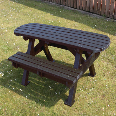 Composite Extended Top Picnic Bench Composite Heavy Duty Picnic Bench | Outdoor Seating | www.ee-supplies.co.uk