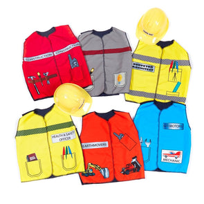 Construction Tabards & Hard Hats - Educational Equipment Supplies